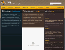 Tablet Screenshot of pmrinc.com